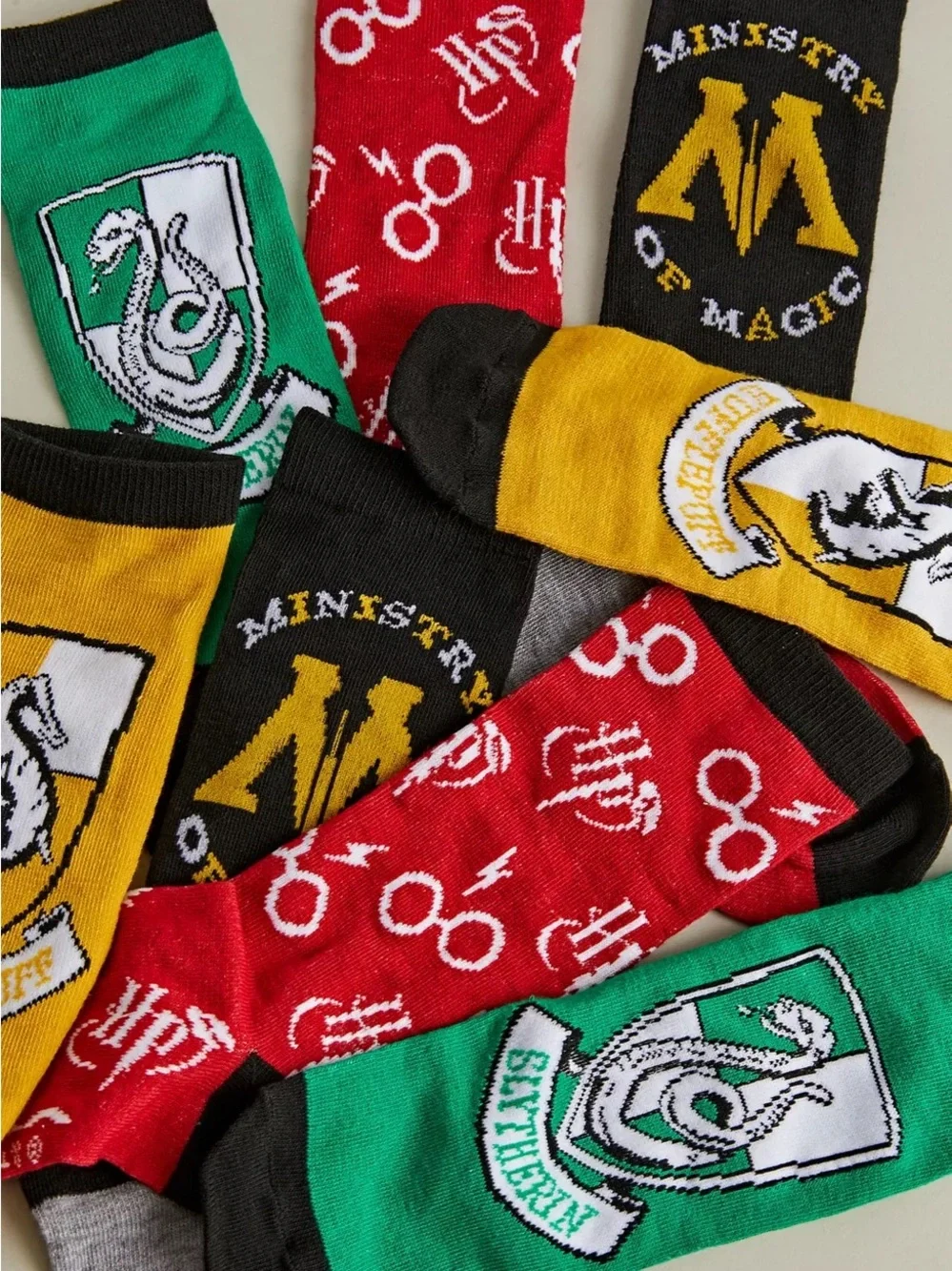 NWT Harry Potter 12 Days Of Socks Gift Set